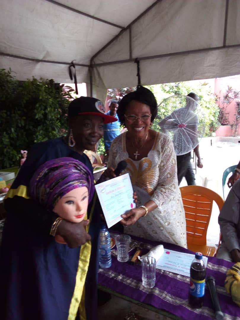 Fashion and gele tying training certificate